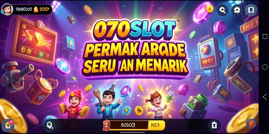 Tampilan gameplay menarik dari 070SLOT dengan karakter-karakter lucu.