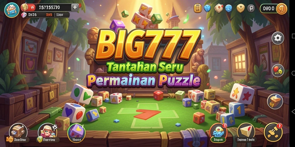 Tampilan gameplay BIG777 yang menarik dan seru dalam menyelesaikan puzzle.