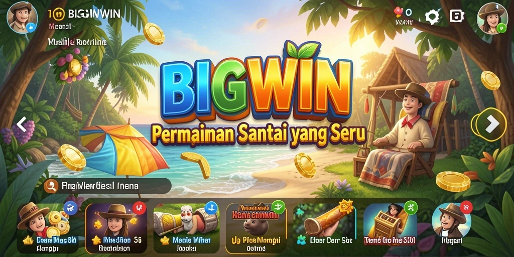 Tampilan gameplay BIGWIN yang menyenangkan dan menghibur.