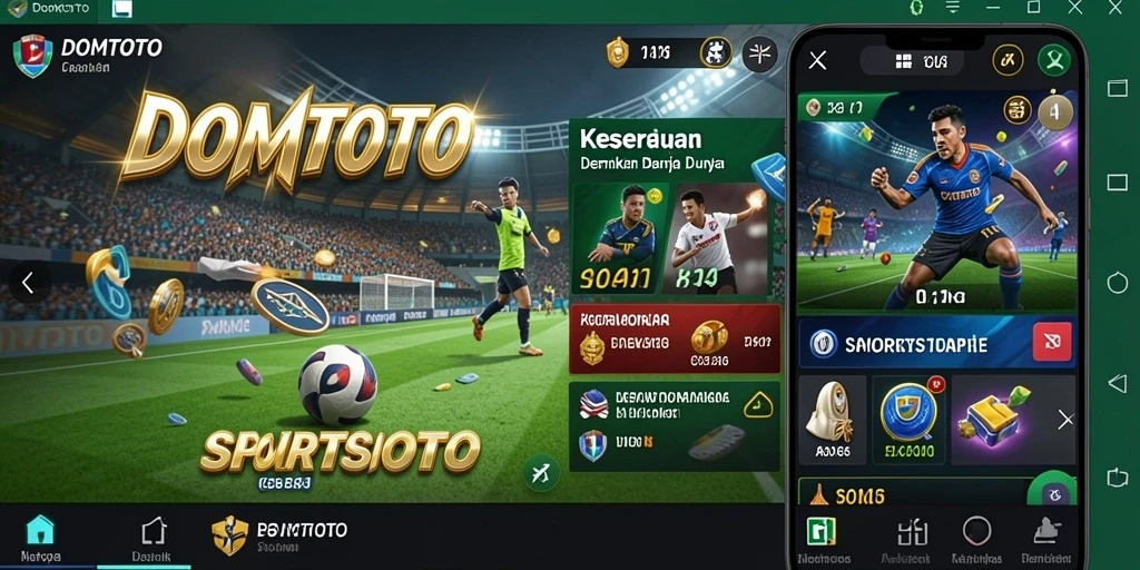 Tangkapan layar gameplay Sportsbook DOMTOTO yang seru dan menarik.