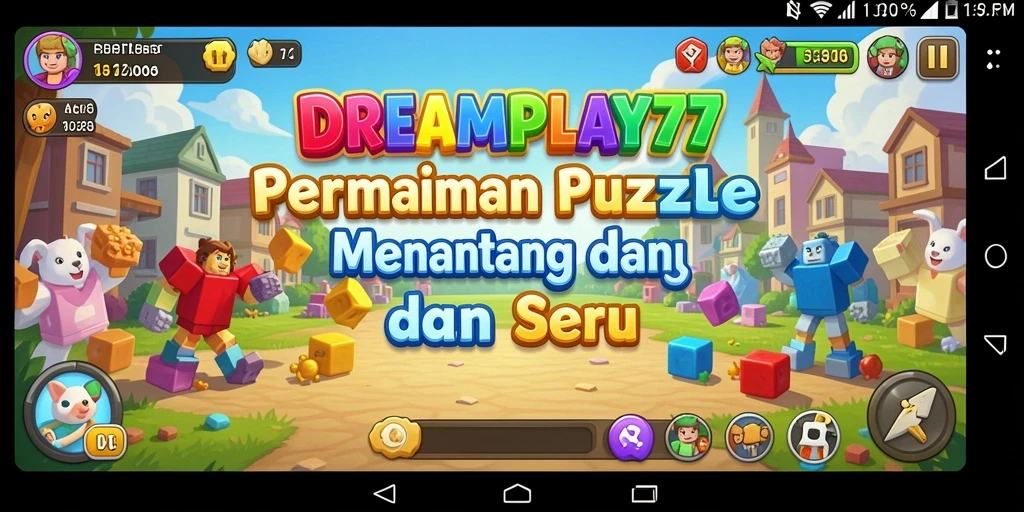 Tampilan gameplay menantang dalam DREAMPLAY77 yang seru dan mengasyikkan.