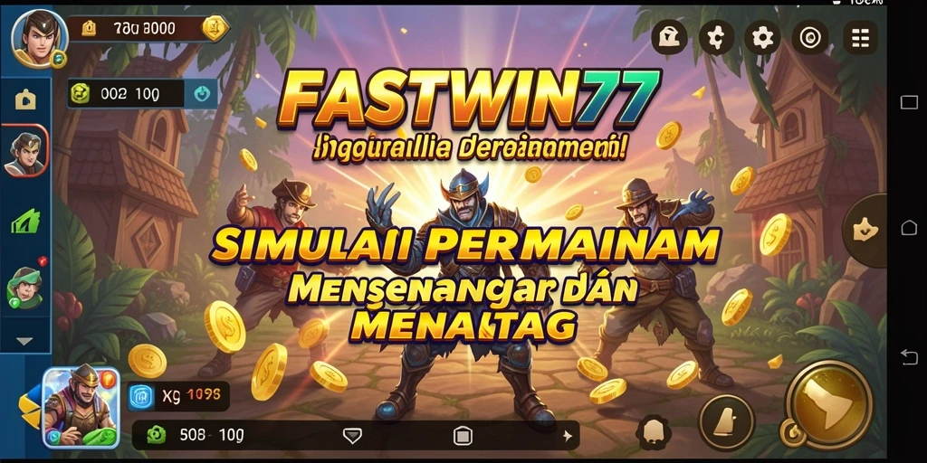 Tampilan gameplay FASTWIN77 yang menarik dan interaktif.