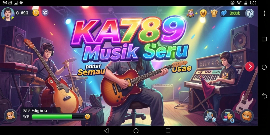 Screenshot KA789 menampilkan gameplay seru dan interaktif yang penuh warna.