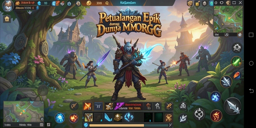Screenshot gameplay KAGANDAN menampilkan aksi seru dan grafis yang memukau.
