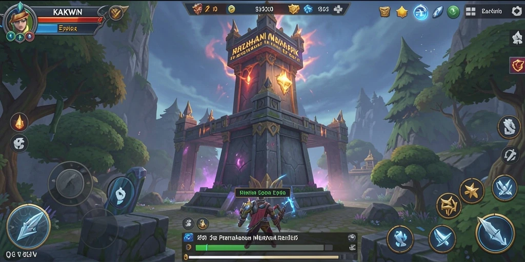 Gameplay KAKWIN yang menegangkan dan penuh strategi di dunia Tower Defense.