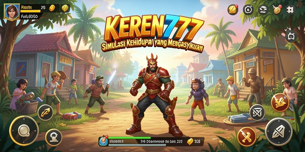 Tampilan dinamis gameplay KEREN777 yang mengasyikkan.