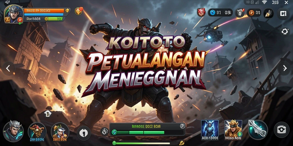 Tangkapan layar dari gameplay action KOITOTO yang mendebarkan.
