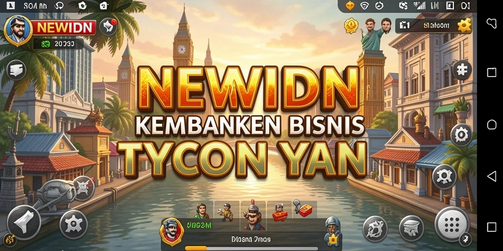Tampilan gameplay menarik dari NEWIDN yang mendebarkan.
