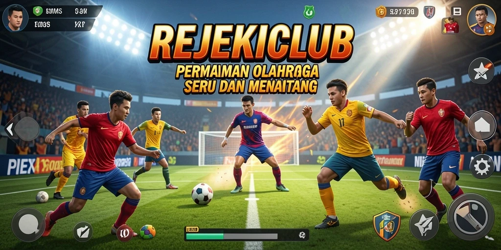 Tampilan gameplay <strong>REJEKICLUB</strong> yang menegangkan dan penuh aksi.