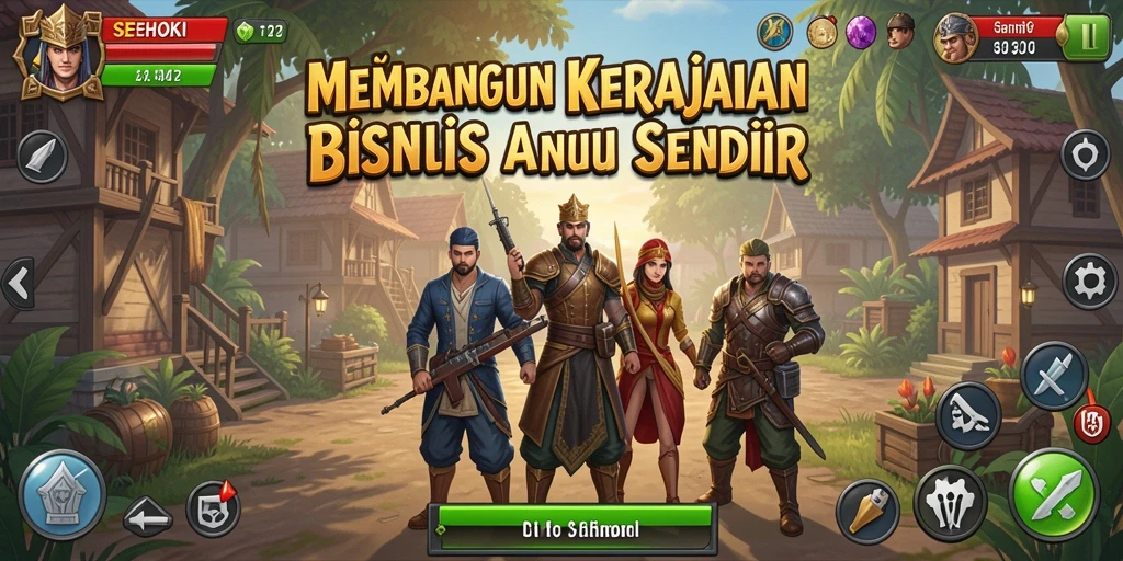 Tampilan gameplay SEHOKI yang menarik dan menantang.