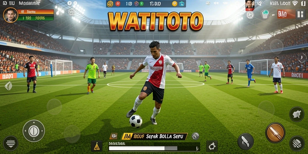 Tampilan gameplay WATITOTO yang menarik dan mendebarkan.